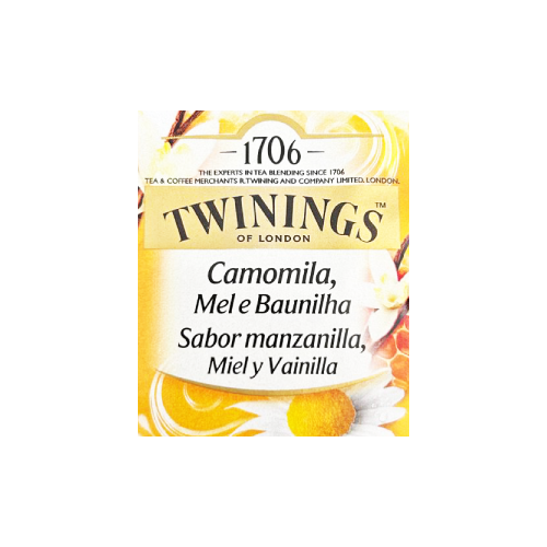 Té Vainilla Manzanilla y Miel